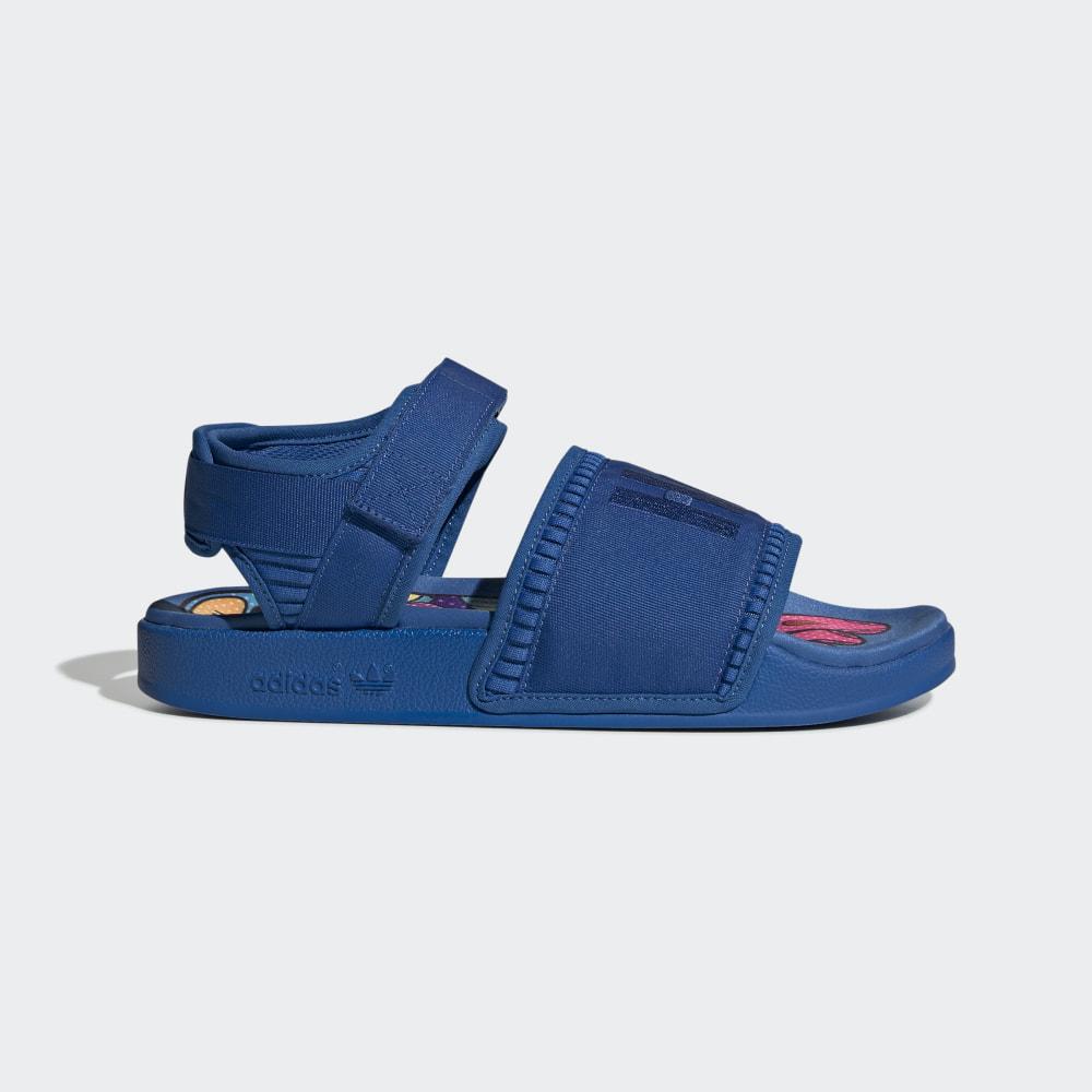 Adidas Men's Pharrell Williams Adilette 2.0 Sandals Navy Ireland FU7613